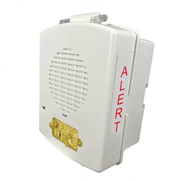 Wheelock EL4XMTSTA-ALW | Multitone Strobe, Amber Lens, Alert, with Backbox
