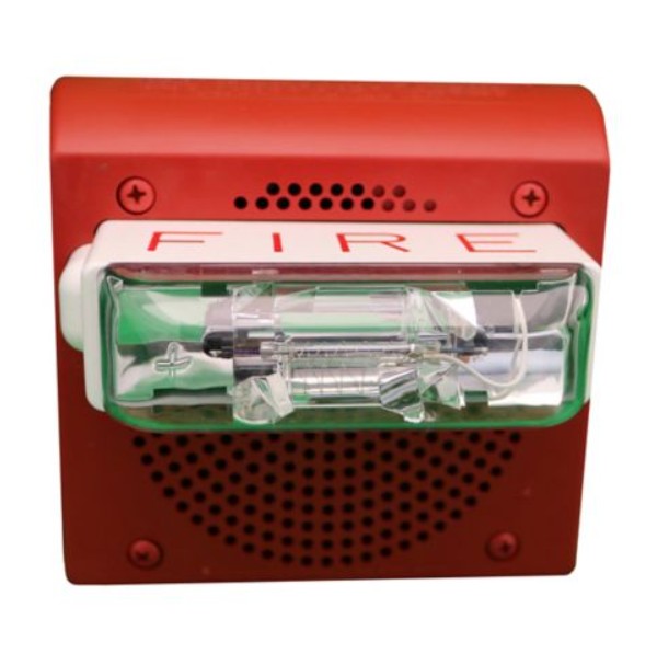 Wheelock ET70WP-24177C-FR - HORN - SPEAKER STROBE 1/8-8W RED