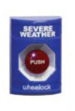 Wheelock NPS-B - ACCESS CONTROL - PUSH STATION- BLUE