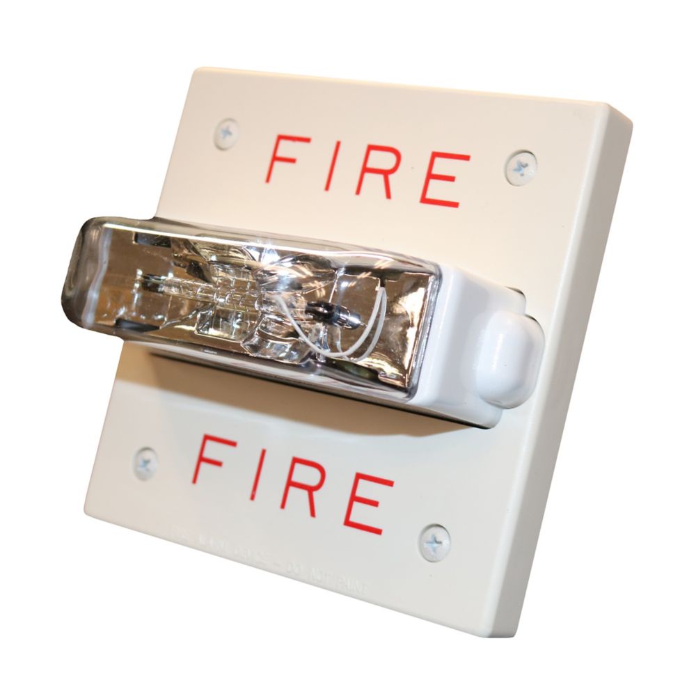 Wheelock RSSWP-2475W-FW | Strobe Appliance Weatherproof24VDC / 75CD Whitewall Mount Only