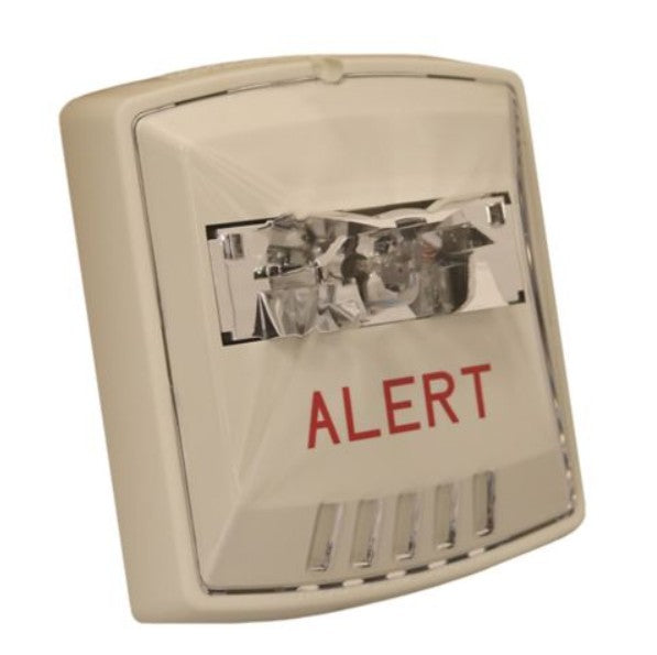 Wheelock STW-AL | Strobe Wall Mount, White, "Alert" Wording