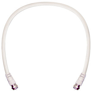 Wilson Electronics 950602 | 2 Ft White Rg6 Low Loss Coax C