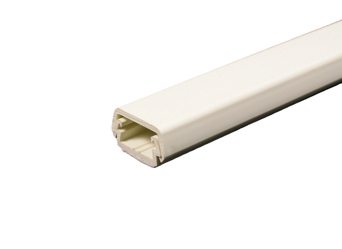 Wiremold 400BAC | 400 Series Raceway Base and Cover, Ivory