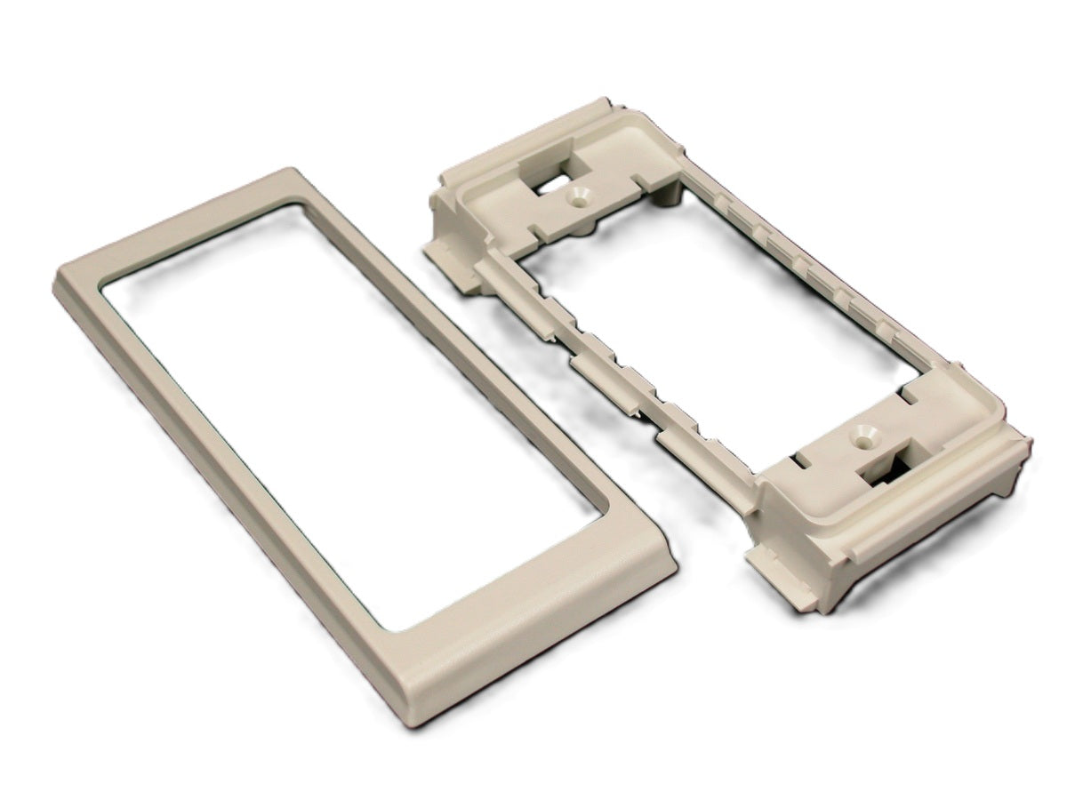 Wiremold 40N2F31WH | CableSmart 40N2 Twin Cover Device Bracket Fitting