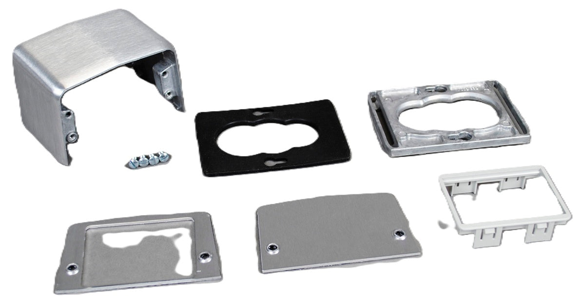 Wiremold 525ACT | 525 Series Four-Piece Communication Service Fitting