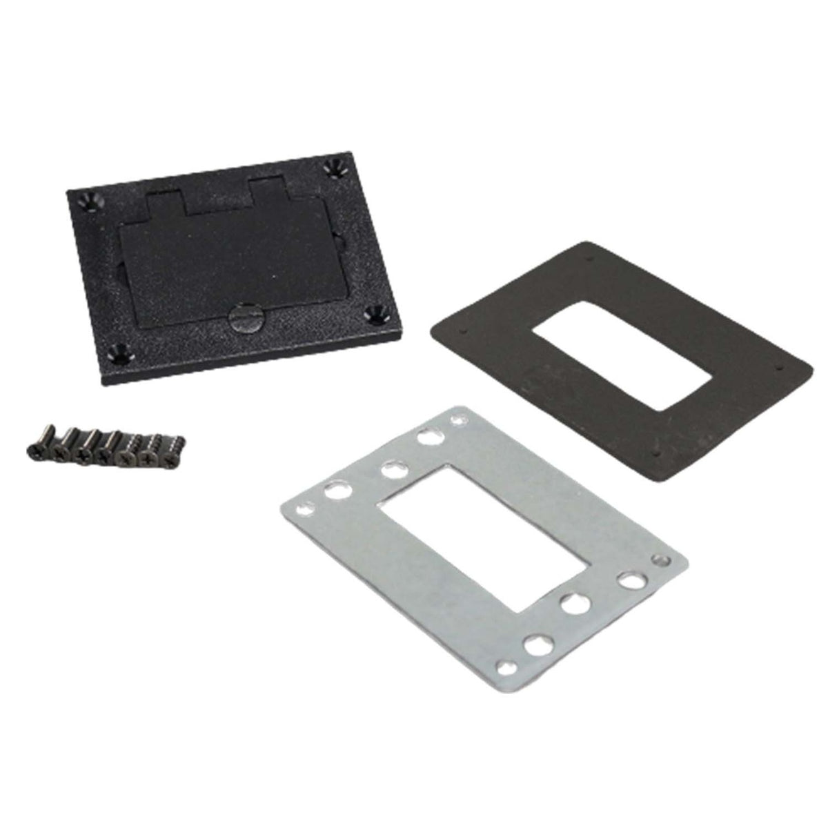 Wiremold 828PRGFI-BRN | Modulink 880MP Nonmetallic GFI Cover Plate