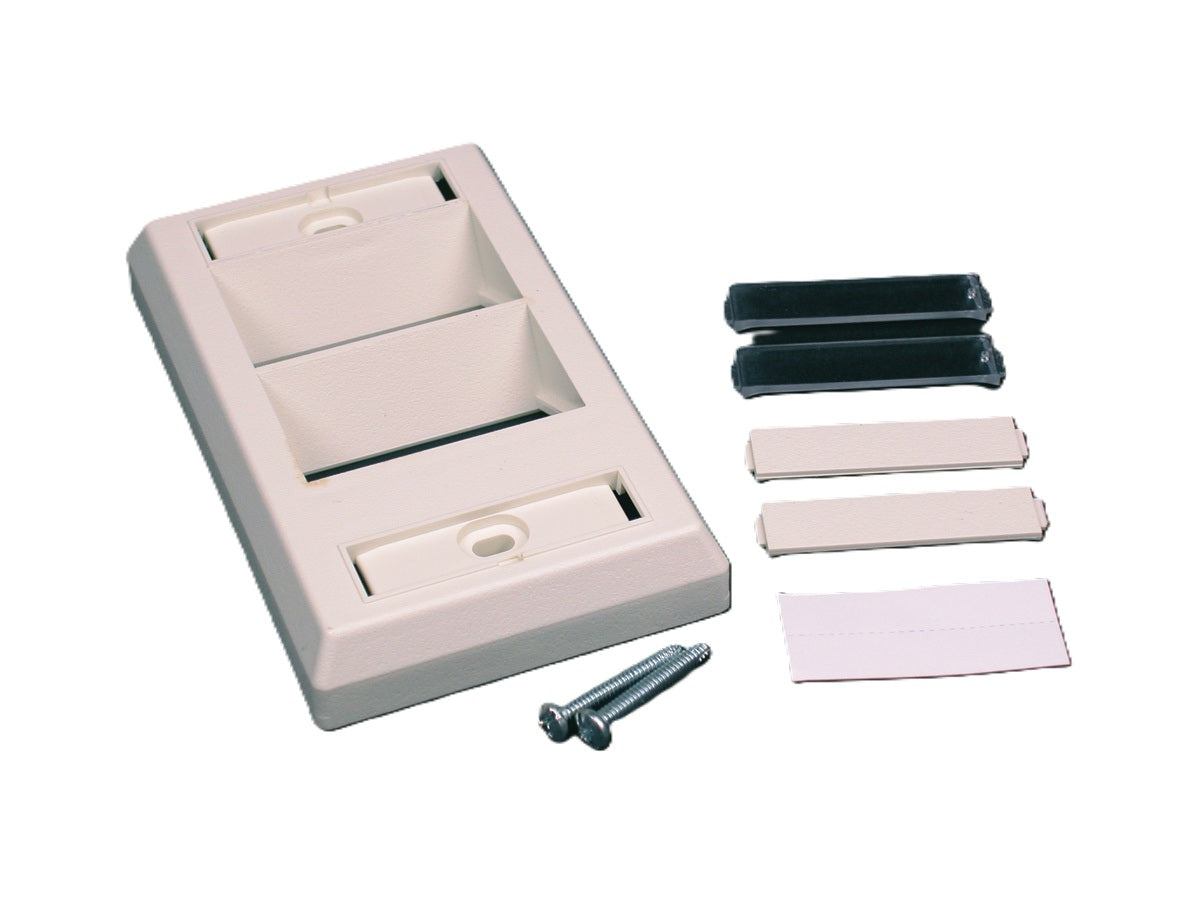 Wiremold CM-SAP | CM Single-Gang Angled Faceplate