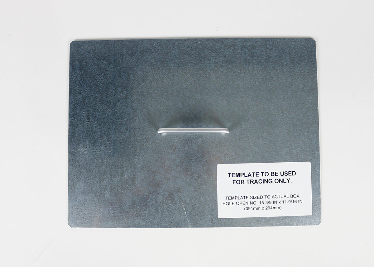 Wiremold EFB-TEMPLATE | Evolution Series EFB6 Floor Box Floor Box Template