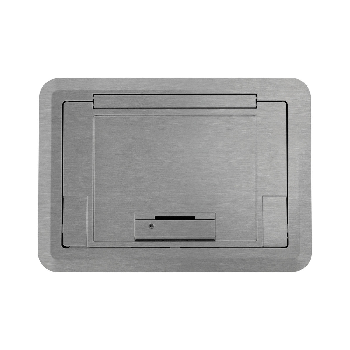 Wiremold EFB45CTCAATR | Evolution Floor Box Surface Cover with Floor Insert, Tamper-Resistant