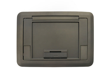 Wiremold EFB45CTCBZ | Evolution Floor Box Surface Cover with Insert, Bronze