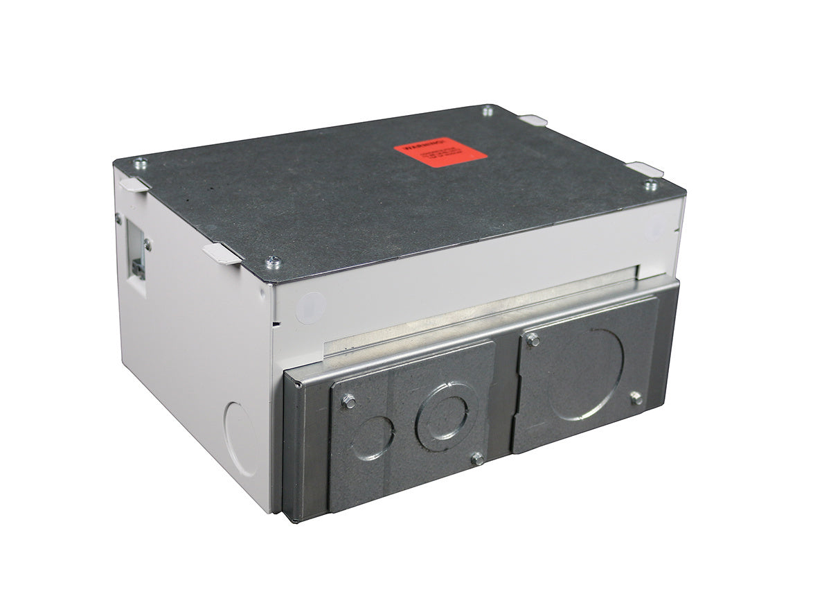 Wiremold EFB45S | Evolution 4-Gang Floor Box