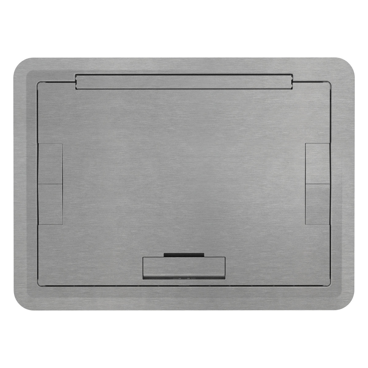 Wiremold EFB6810BTCAA | Evolution Floor Box Surface Cover with Solid Lid, Aluminum