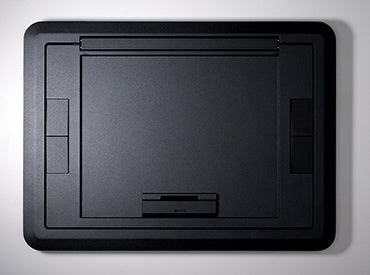 Wiremold EFB6810CTCBK | Evolution Floor Box Surface Cover with Floor Insert, Black