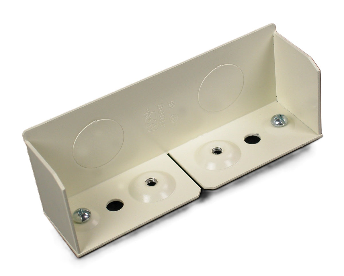 Wiremold G4010B | 4000 Series Blank End Fitting, Gray