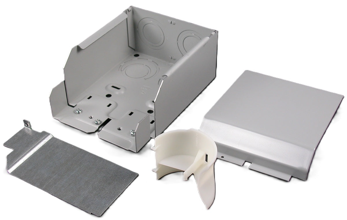 Wiremold G4010DFO | 4000 Series Entrance End Fitting, Gray