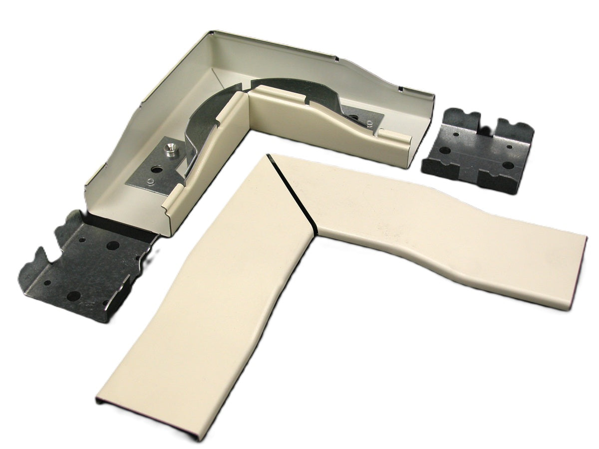 Wiremold V2411FO | 2400 Radiused Flat Elbow Fitting