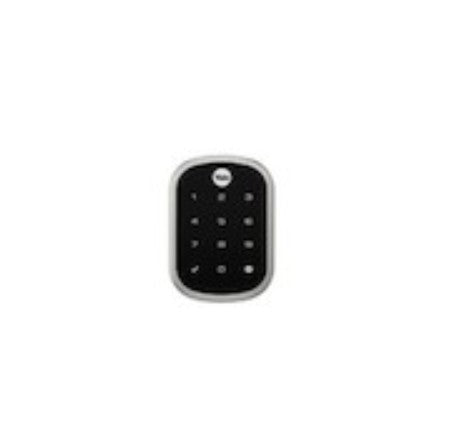 Yale Residential YRD156-ZW2-0BP | YRD156 Touchscreen Deadbolt with Integrated ZWave Plus