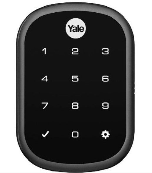 Yale Residential YRD256-CBA-BSP | Assure Lock SL Connected by August, Black Suede