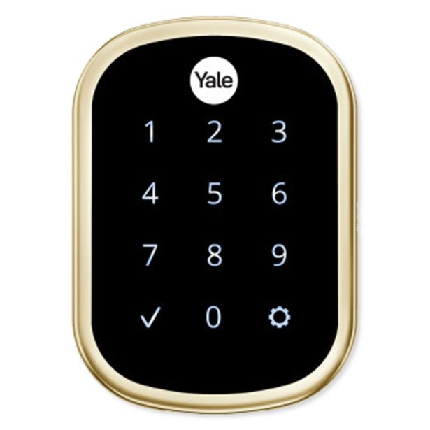 Yale Residential YRD256-CBA-P05 | Wi-Fi & Bluetooth Assure Lock SL Key-Free Touchscreen Deadbolt