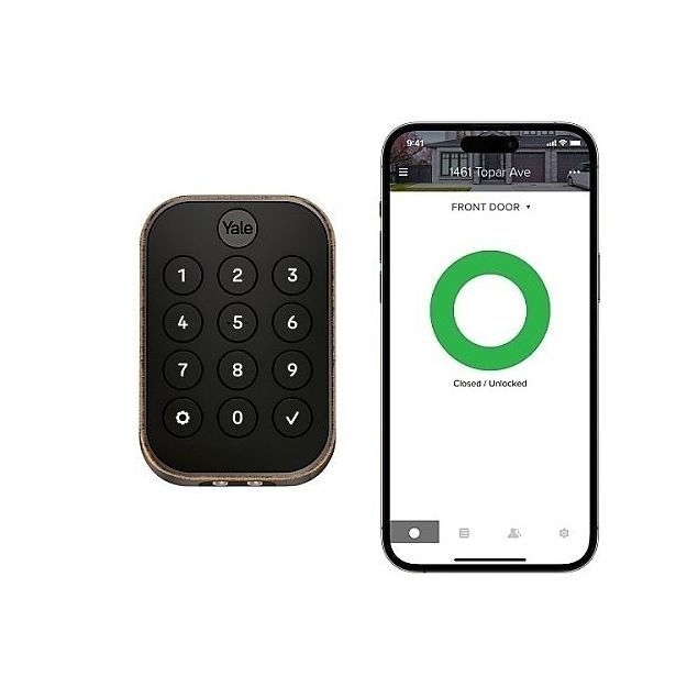 Yale Residential YRD624-WF1-0BP | Pro 2 Touchscreen with WiFi, Oil Rubbed Bronze