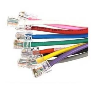 Zero Connect 5060-003 | Pro Series Cat 5e, 24 AWG UTP, RJ-45 to RJ-45, 4-Pair, Non Booted, Copper Patch Cord 3 ft., White