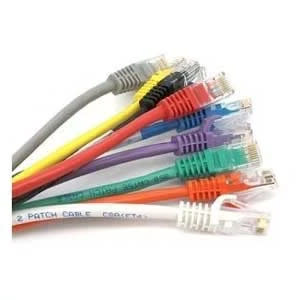 Zero Connect 6140-025 | Pro Series Cat 6, 24 AWG UTP, RJ-45 to RJ-45, 4-Pair, Booted, Standard, 6.2 mm O.D., Copper Patch Cord 25 ft., Gray