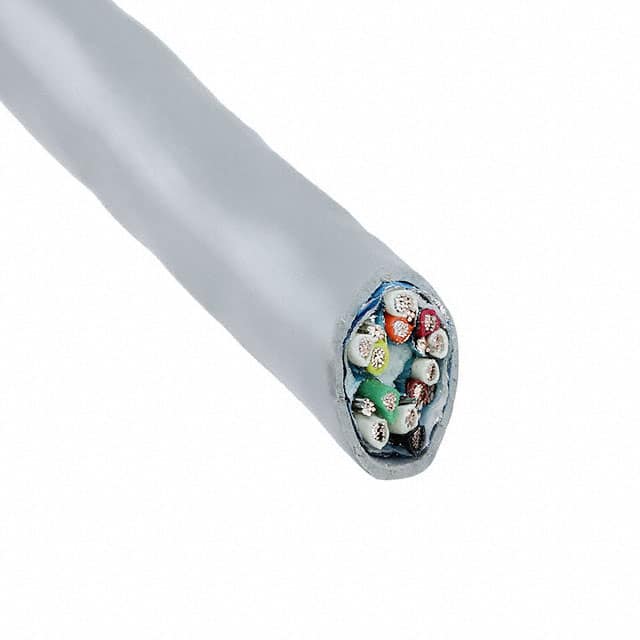Alpha Wire 5366C SL001 | 6 Conductor Multi-Conductor Cable Slate 16 AWG Foil 1000.0' (304.8m)