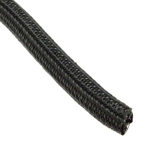 Alpha Wire G1301/8 BK004 | Self Wrap X 200' (60.96m) Black