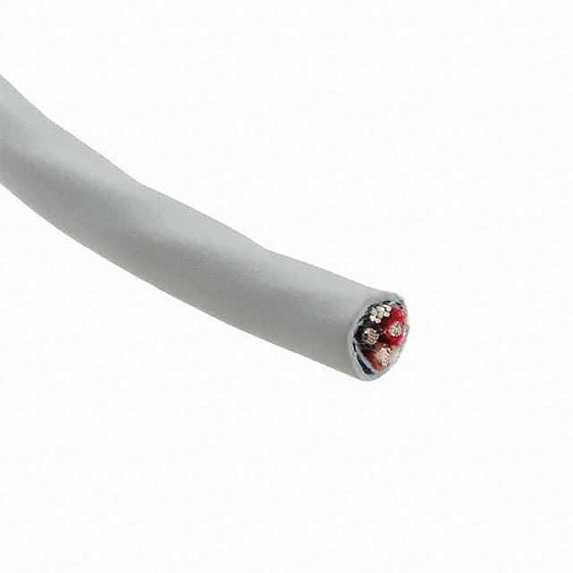 Alpha Wire M4634 SL001 | 3 Conductor Multi-Conductor Cable Slate 22 AWG Foil 1000.0' (304.8m)