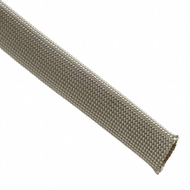 Alpha Wire PF2403/8 NA005 | Natural Fiberglass Braided Sleeving 0.375" (9.52mm) 100' (30.48m)