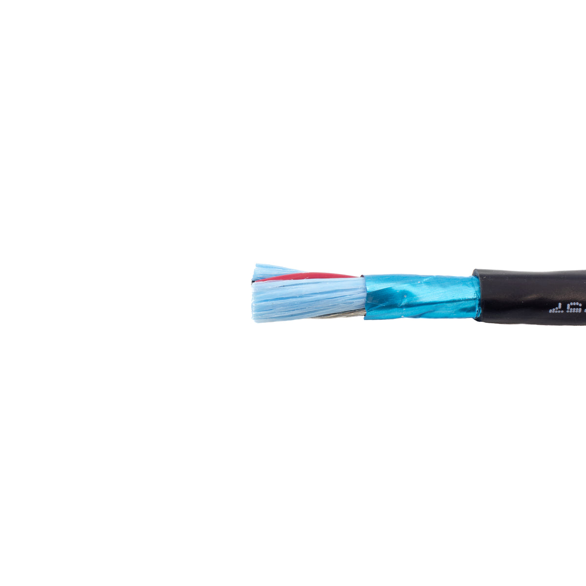 Alpha Wire 25372 BK199 | Xtra-Guard-Performance-Cable, Xtra-Guard-2, 2 Pair, 18 AWG, Foil, 300 V, PU Jacket, PVC Insulation, 0.331 Jacket Diameter, 0.032 Jacket Thickness, 16/30 Stranding