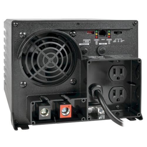 Tripp-Lite APS1250 | 1250W PowerVerter APS 12VDC 120V Inverter/Charger with Auto Transfer Switching, 2 Outlets