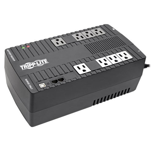 Tripp-Lite AVR700U | 700VA 350W Line-Interactive UPS - 8 NEMA 5-15R Outlets, AVR, 120V, 50/60 Hz, USB, Desktop/Wall Mount