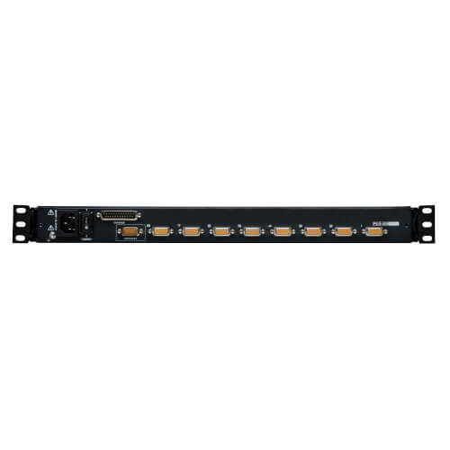 Tripp-Lite B020-U08-19KTAA | NetDirector 8-Port 1U Rack-Mount Console KVM Switch with 19-in. LCD + 8 PS2/USB Combo Cables; TAA Compliant