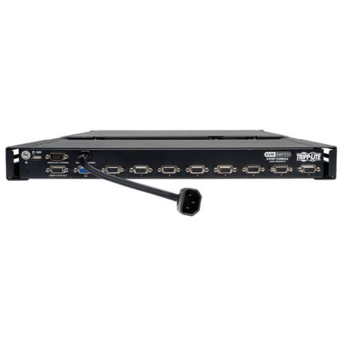 Tripp-Lite B040-008-19 | NetController 8-Port 1U Rack-Mount Console KVM Switch with 19-in. LCD