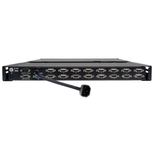 Tripp-Lite B040-016-19 | NetController 16-Port 1U Rack-Mount Console KVM Switch with 19-in. LCD
