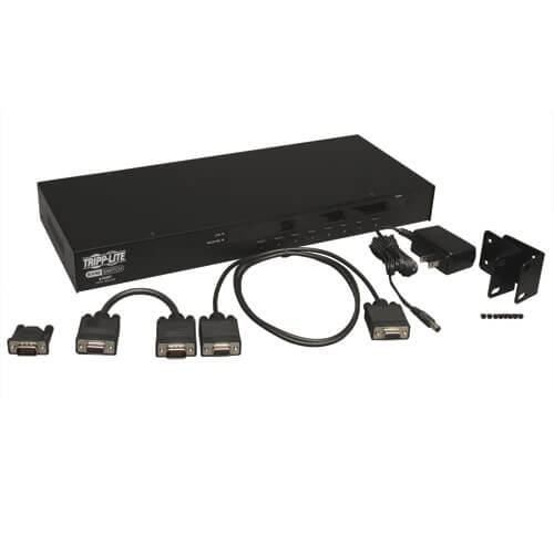 Tripp-Lite B042-008 | 8-Port 1U Rack-Mount USB/PS2 KVM Switch with On-Screen Display