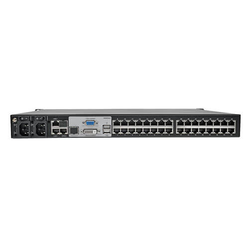Tripp-Lite B064-032-04-IPG | NetDirector 32-Port Cat5 KVM over IP Switch - Virtual Media, 4 Remote + 1 Local User, 1U Rack-Mount, TAA