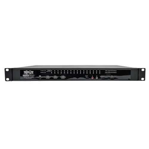 Tripp-Lite B064-032-04-IPG | NetDirector 32-Port Cat5 KVM over IP Switch - Virtual Media, 4 Remote + 1 Local User, 1U Rack-Mount, TAA