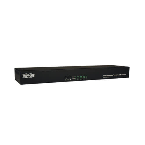 Tripp-Lite B072-008-1 | NetCommander 8-Port Cat5 KVM Switch 1U Rack-Mount