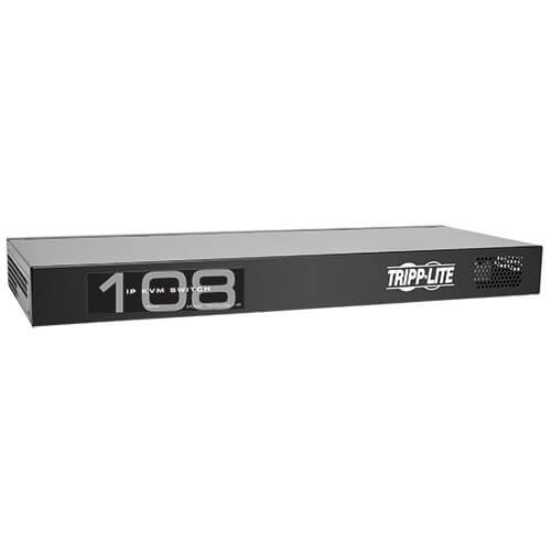 Tripp-Lite B072-008-1-IP | NetCommander 8-Port Cat5 KVM over IP Switch - 1 Remote + 1 Local User, 1U Rack-Mount