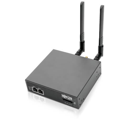 Tripp-Lite B093-004-2E4U-V | 4-Port Console Server with 4G LTE Cellular Gateway, Dual GbE NIC, 4Gb Flash and Dual SIM