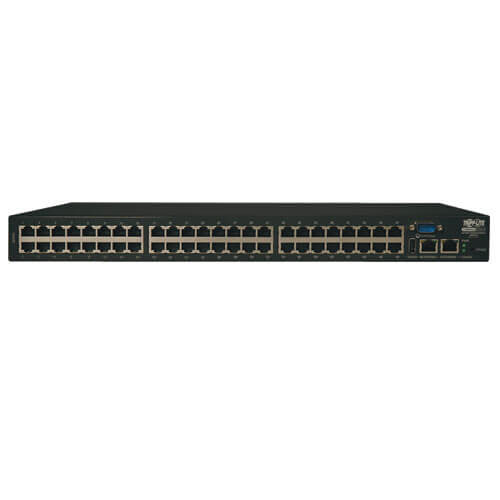 Tripp-Lite B096-048 | 48-Port Console Server with USB - Built-In Modem, Dual GbE NIC, 16 Gb Flash, 1U Rack, TAA