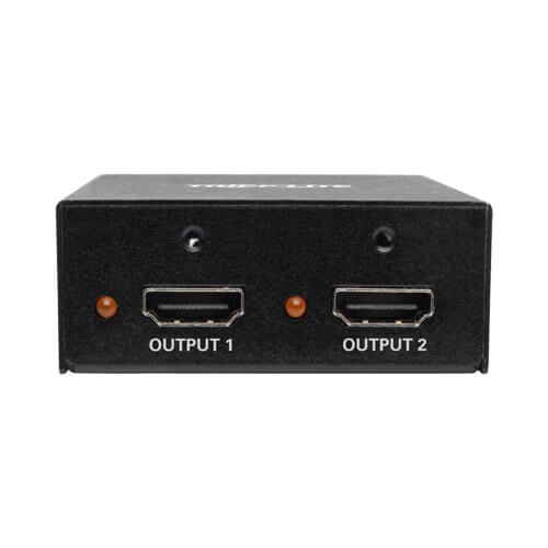 Tripp-Lite B118-002-UHD-2 | 2-Port HDMI Splitter - HDCP 2.2, 4K @ 60 Hz, HDR, TAA