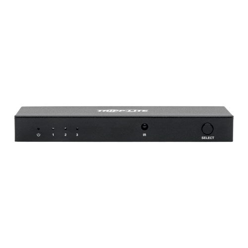 Tripp-Lite B119-003-UHD | 3-Port HDMI Switch with Remote Control - 4K @ 60 Hz (HDMI F/3xF), 3D, HDCP 2.2, EDID