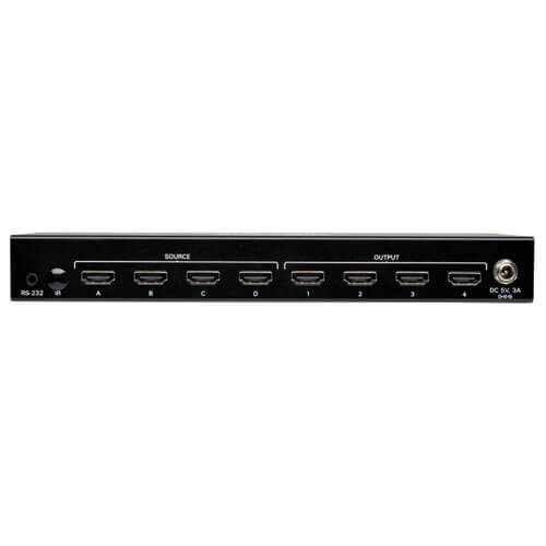Tripp-Lite B119-4X4 | 4x4 HDMI Matrix Switch with Remote Control - 1080p @ 60 Hz (HDMI 4xF/4xF), TAA