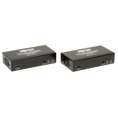 Tripp-Lite B126-1A1SR | HDMI over Cat5/6 Extender Kit, Transmitter/Receiver, 4K, Serial and IR Control, Up to 328 ft. (100 m), TAA