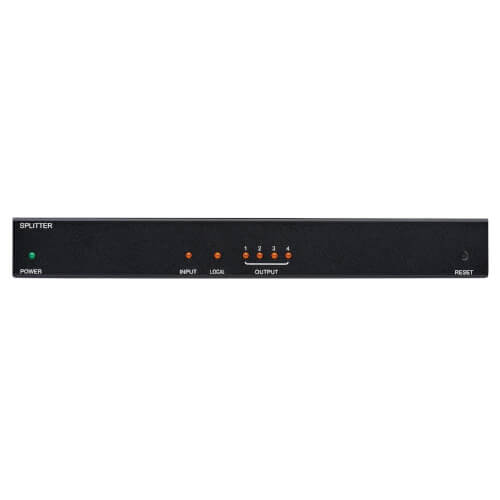 Tripp-Lite B127-004-H | 4-Port HDMI over Cat6 Splitter/Extender, Transmitter for Video/Audio, 4K 60 Hz, PoC, HDR, 125 ft., TAA
