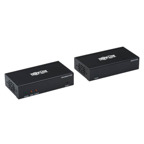 Tripp-Lite B127-1A1-DH | DisplayPort to HDMI over Cat6 Extender Kit, Transmitter/Receiver, 4K 60 Hz, HDR, PoC, 125 ft., TAA