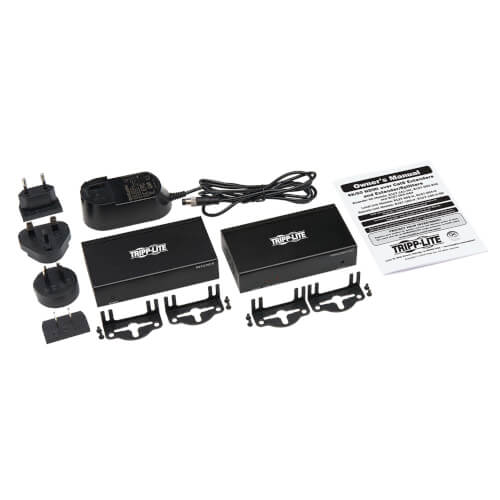 Tripp-Lite B127-1A1-HH | HDMI over Cat6 Extender Kit, Transmitter/Receiver, 4K 60 Hz, PoC, HDR, 4:4:4, 125 ft., TAA